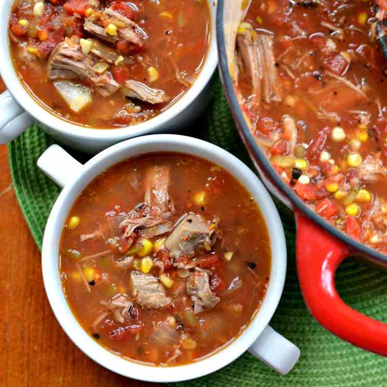 Smoked Pork Soup