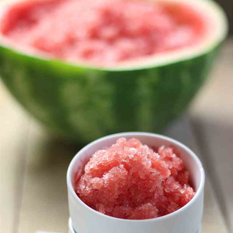 Watermelon Granita