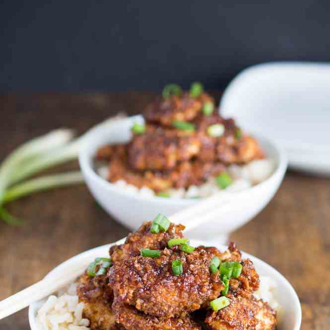 Crispy Asian Chicken Bites