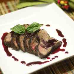 Blueberry-Chipotle Steak Sauce