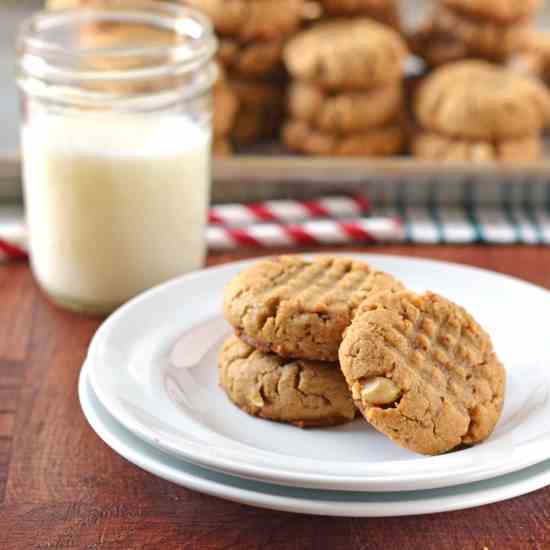 Healthy Peanut Butter Cookies