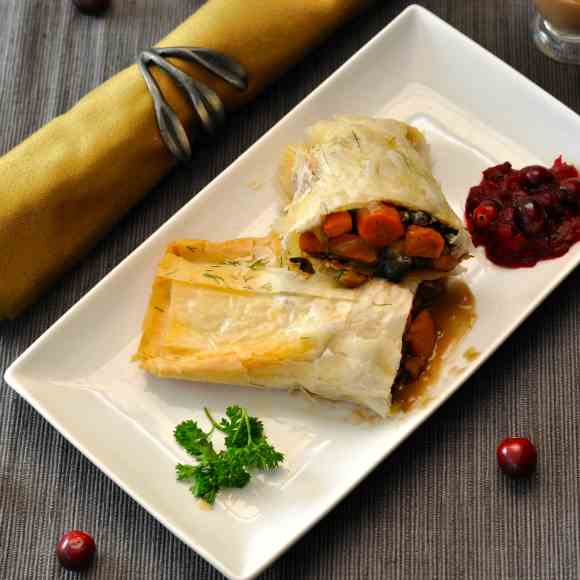 Savory Vegan Turnover 