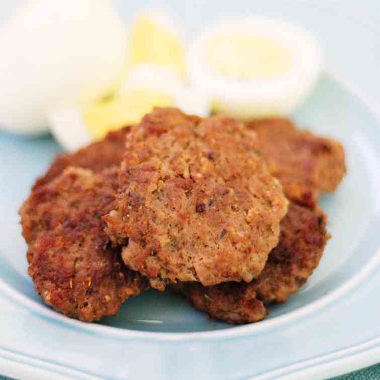 Homemade Maple Breakfast Sausage Low Carb 