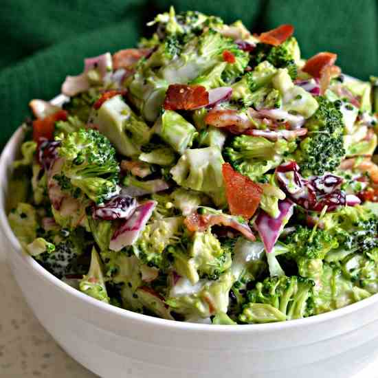 The Best Broccoli Salad