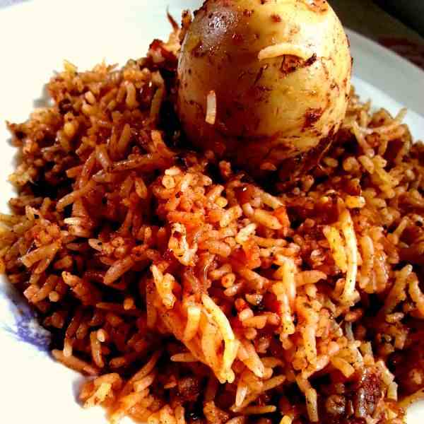 Hyderabadi Dum Egg Biryani