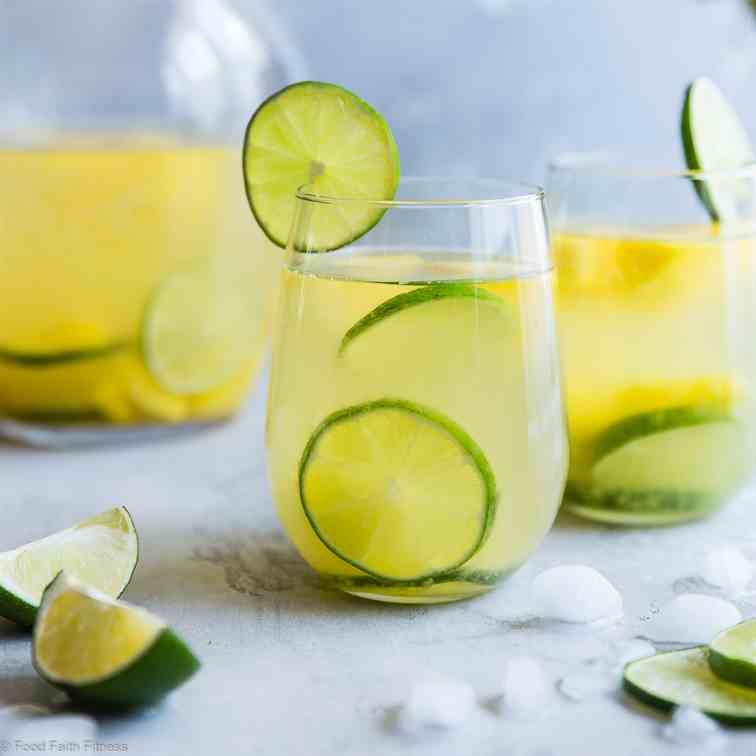 Tropical White Moscato Sangria