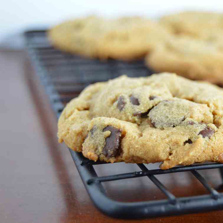 Gluten Free PB - Chocolate Cookies