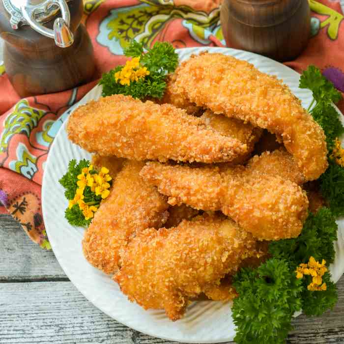 Crispy Fried Chicken Golden Brown 