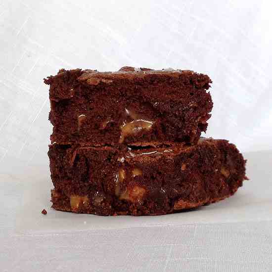 Salted Caramel Brownies