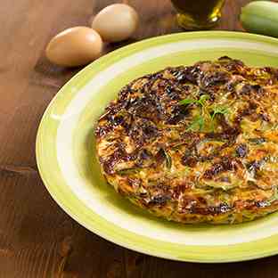 zucchini omelette