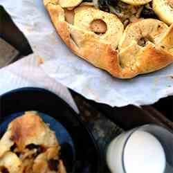 Fennel and Apple Galette