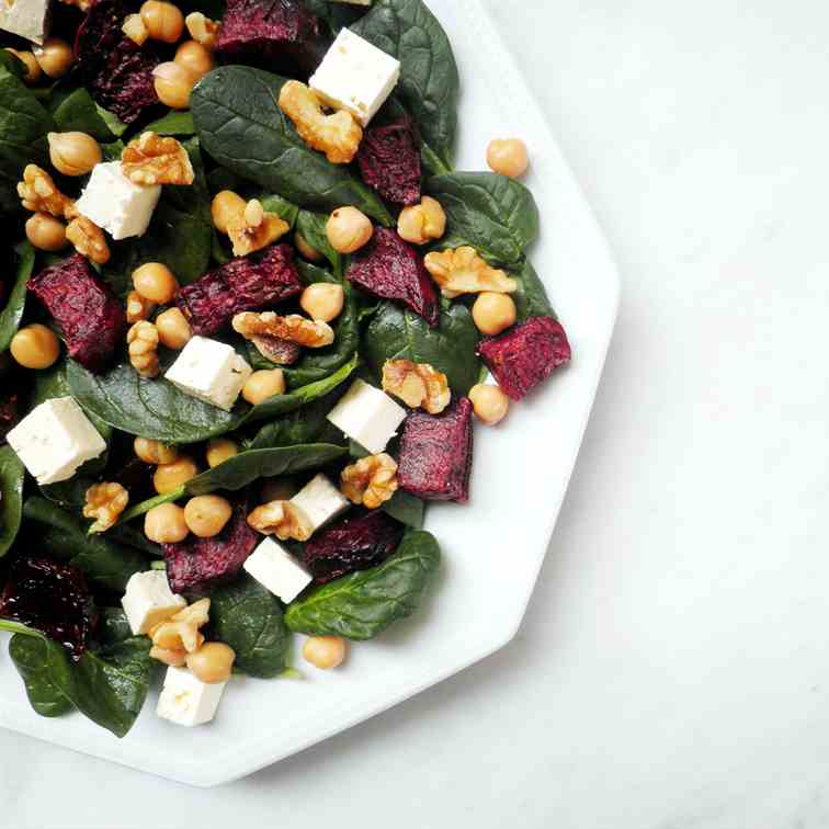 Roast Beet Salad with Feta