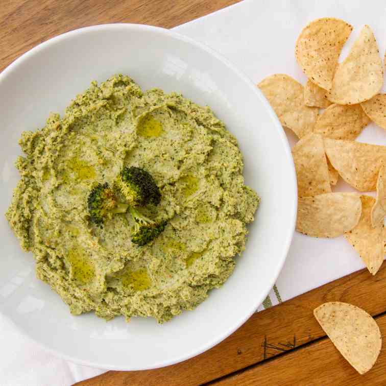 Roasted Broccoli Hummus