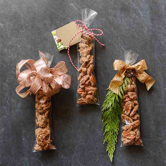 Gingerbread Spiced Candied Nuts
