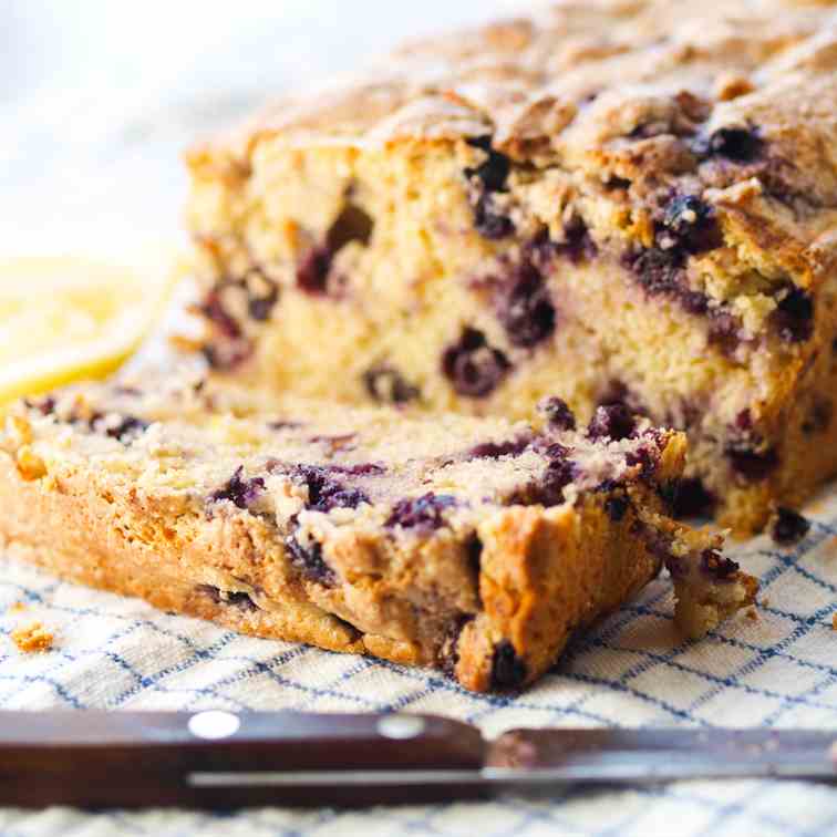 Lemon Blueberry Muffin Bread