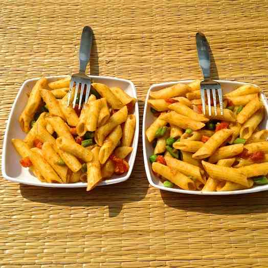 Mixed vegetable pasta