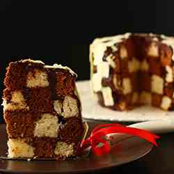 Checkerboard Cake