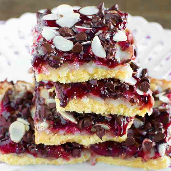 Chocolate Raspberry Magic Bars