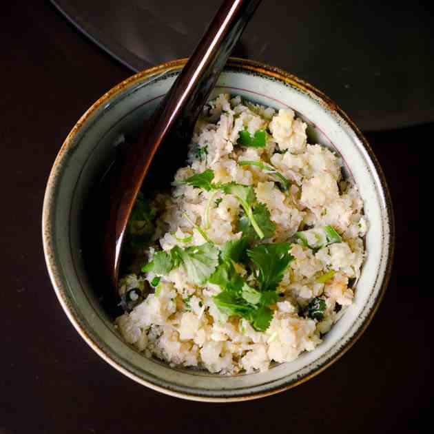 Thai Chicken and “Rice”