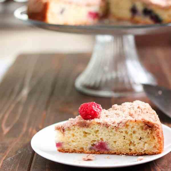 Healthy Berry Brunch Cake