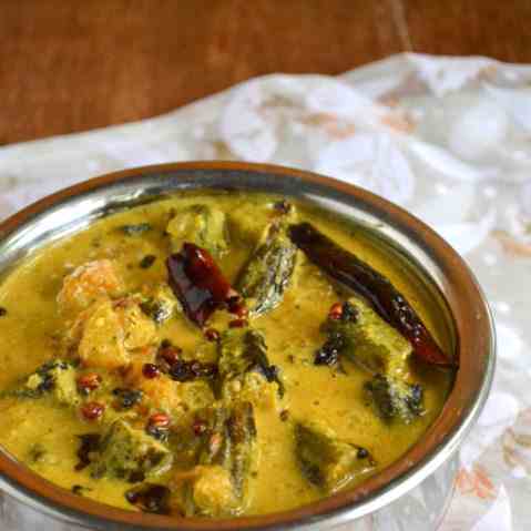 Hyderabadi Dahi Bhindi Masala