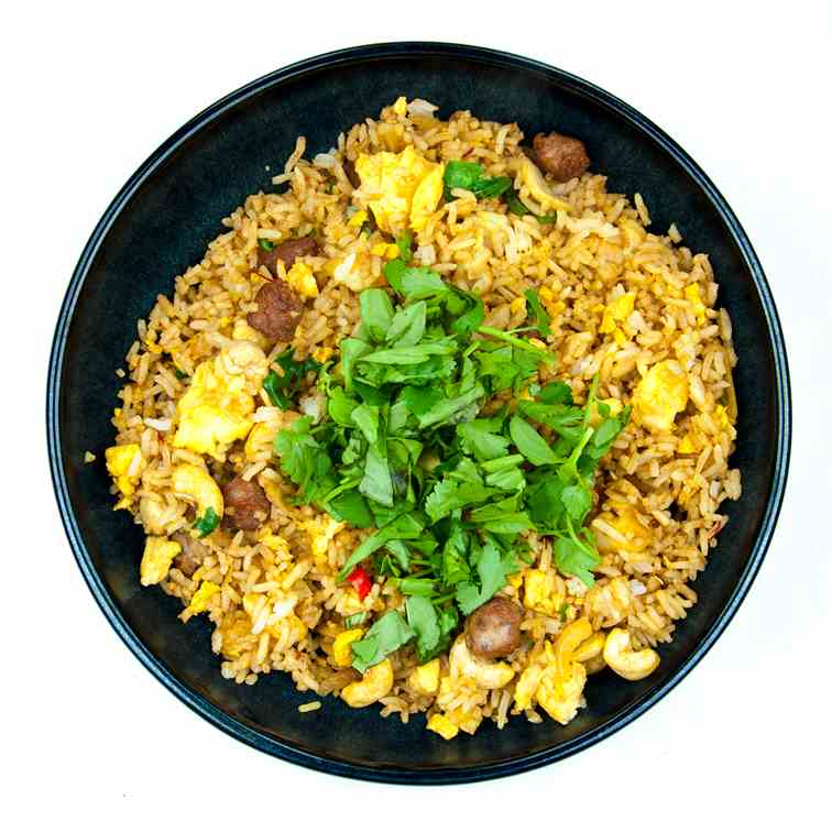 Thai Style Sausage Fried Rice