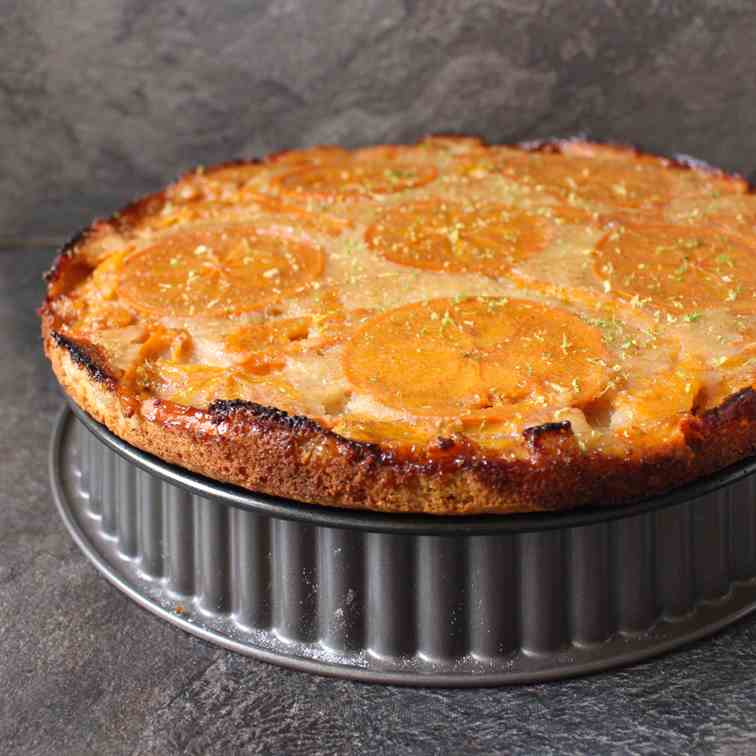 Persimmon Upside Down Cake