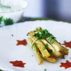 Healthy Oven baked French fries