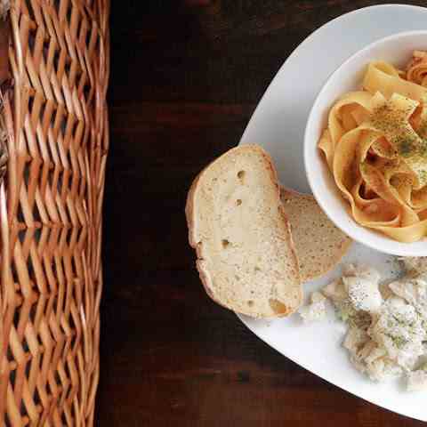 pasta with cod