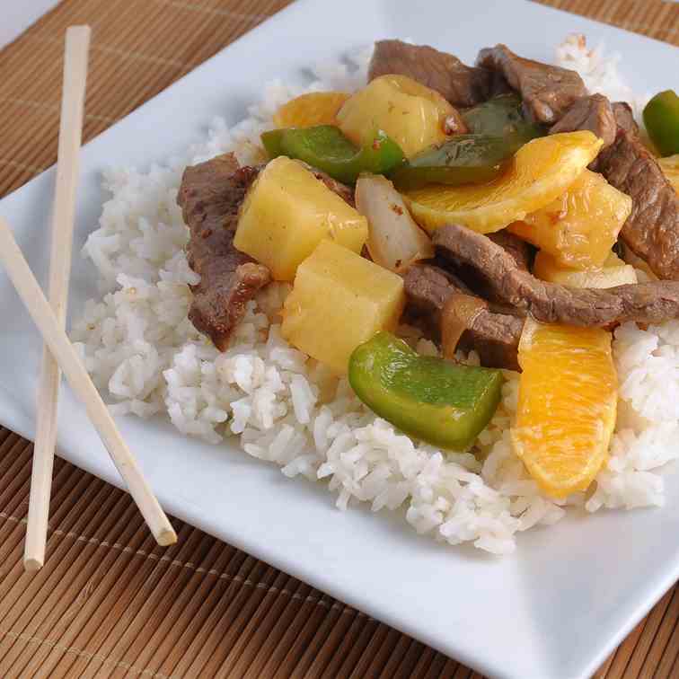 Sweet and Sour Steak