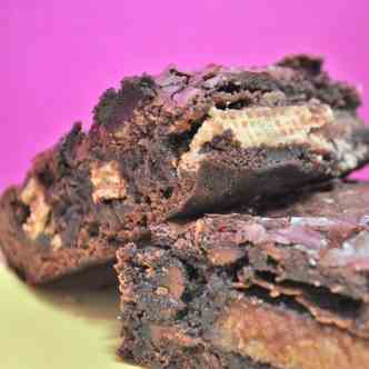 Kit Kat Brownies