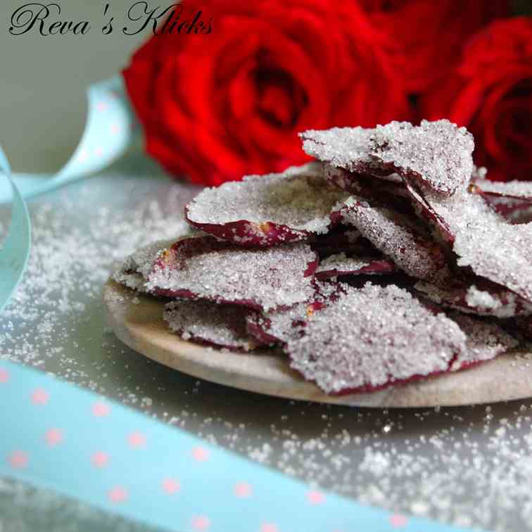 Crystallised Rose Petals