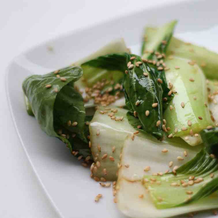 Stir Fried Baby Bok Choy