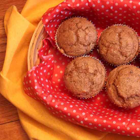 Blood Orange Spice Muffins