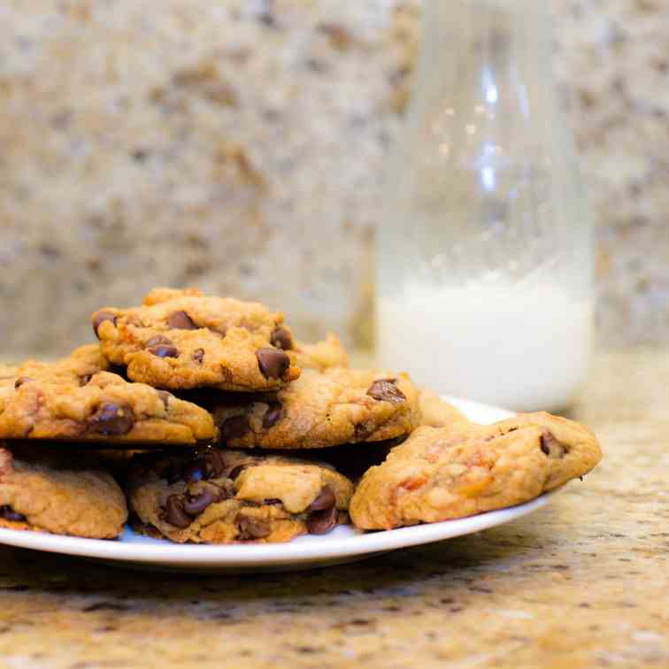 Candied Bacon Chocolate Chip Cookies