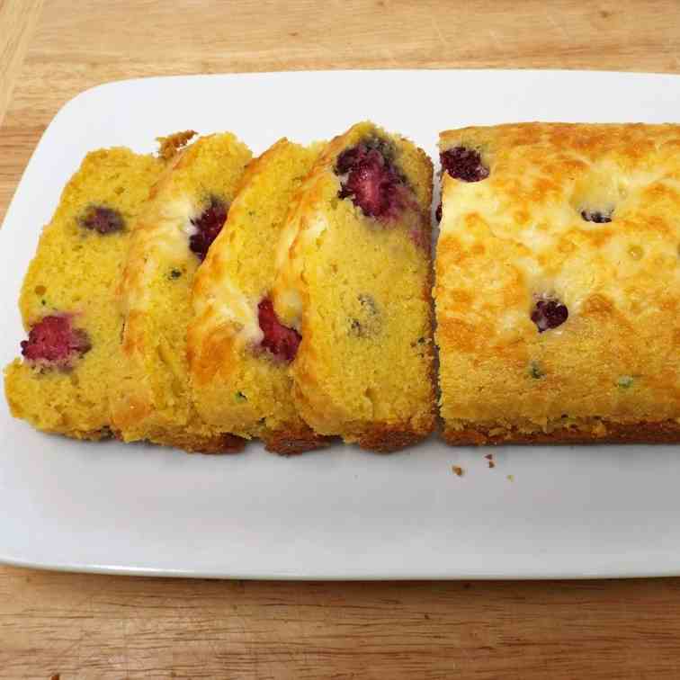 Serrano and Blackberry Cornbread