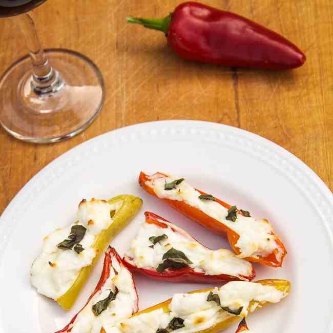 Stuffed Peppers with Goat Cheese