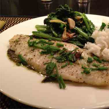 Fillets of Sole with Sorrel