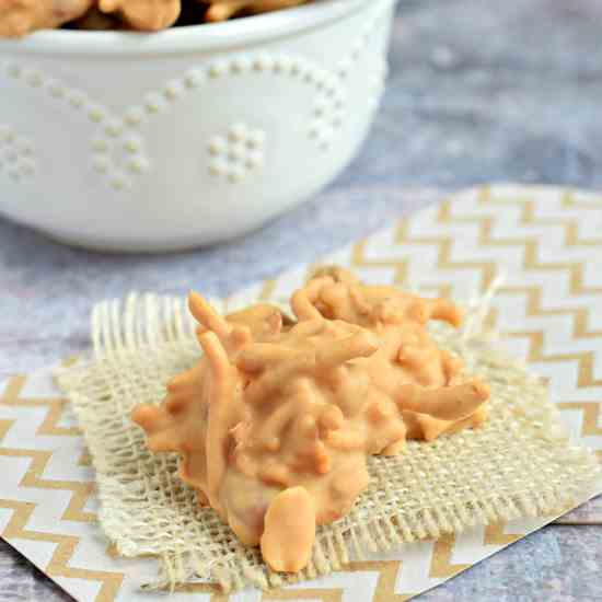 No Bake Haystack Cookies