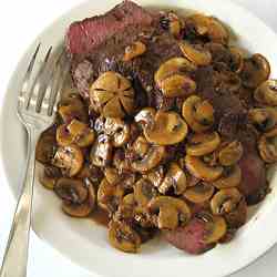 London Broil with Mushrooms