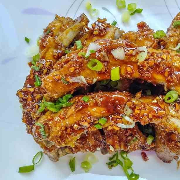 Garlic Honey Soy Ribs