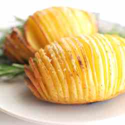 Rosemary-Garlic Hasselback Potatoes