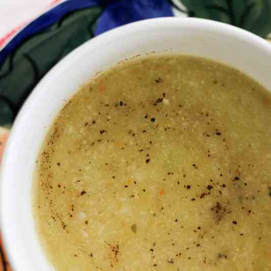 Cauliflower and Leek Soup