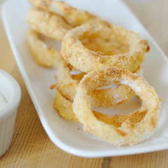 Gluten Free Baked Onion Rings