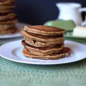 Sweet Potato Pecan Pancakes 