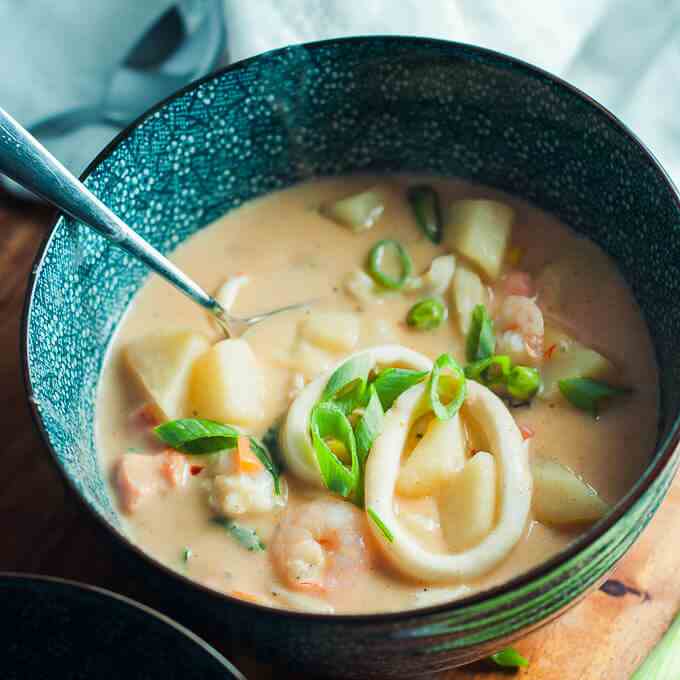 Creamy Seafood Chowder