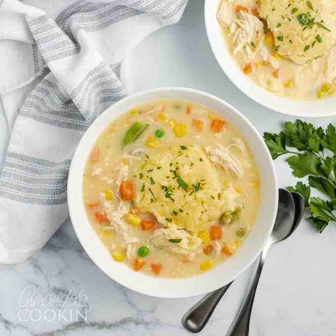 Crockpot Chicken and Dumplings