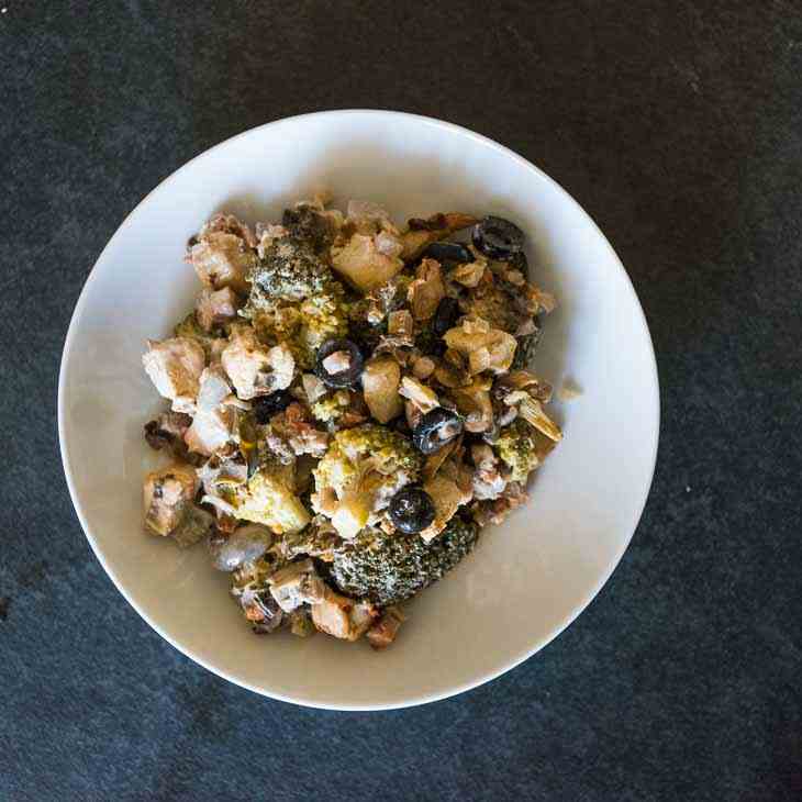 AIP Chicken Casserole Recipe with Broccoli