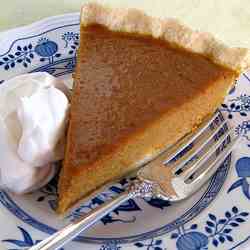 Pumpkin Pie with Gluten-Free Pie Crust