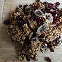 Cranberry Banana Granola